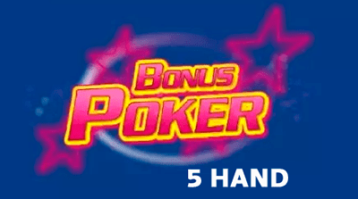 Bonus Poker 5 Hand